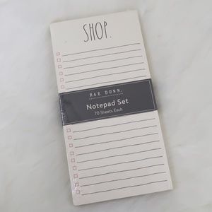 Rae Dunn Notepad Set Shop To Do List 140 Sheets